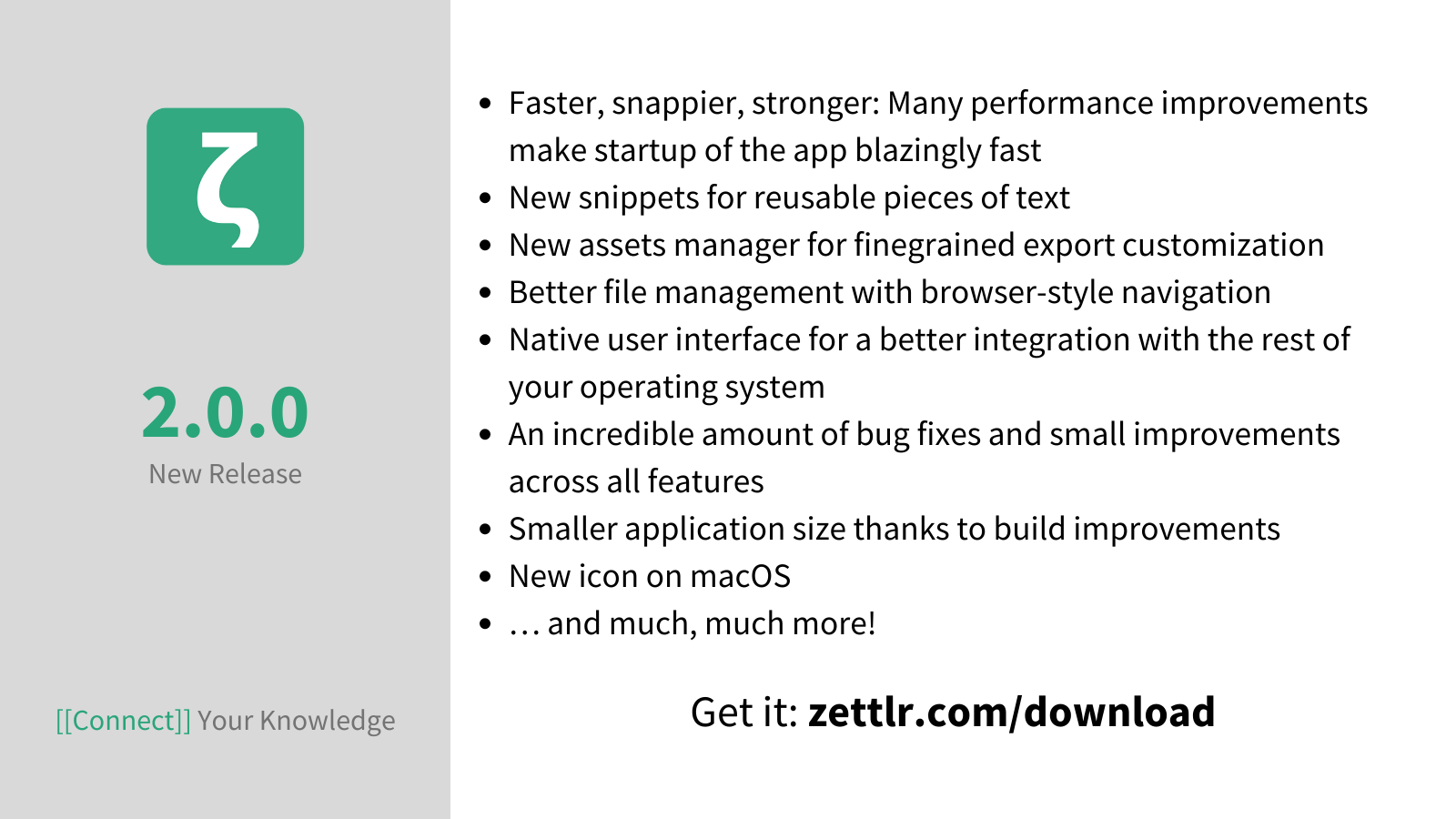 Zettlr 2.0.0 released